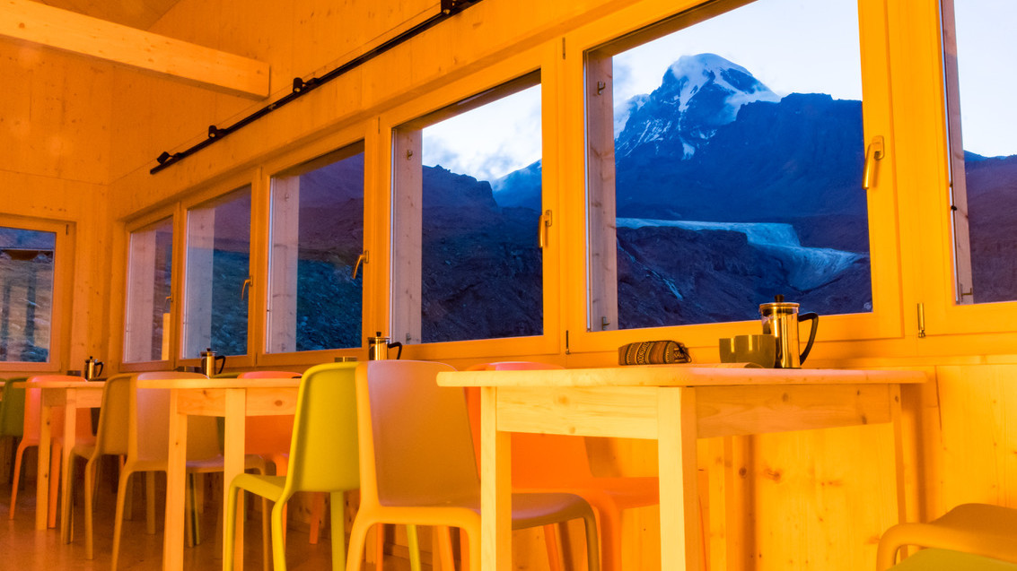 Restaurant on 3,014 Meters above Sea